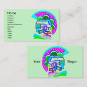 Factorische profielkaart visitekaartje (Voorkant / Achterkant)