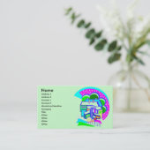 Factorische profielkaart visitekaartje (Staand voorkant)