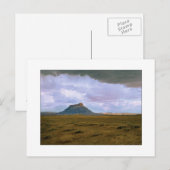 "Factory Butte" Briefkaart (Voorkant / Achterkant)