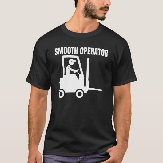 Factory Forklifter Operator  &  Forklift Driver T-shirt (Voorkant)