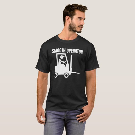 Factory Forklifter Operator & Forklift Driver T-shirt (Voorkant volledig)