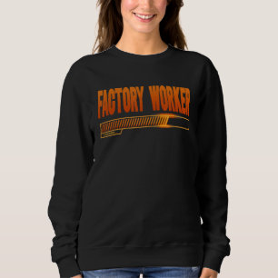 Factory Worker Loading School Afstuderen toekomsti Trui