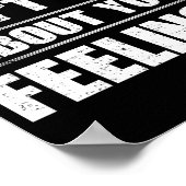 Facts Don't Care About Your Feelings Political Poster (Hoek)