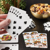 Facturen afspeelkaartdeck pokerkaarten (Insitu)
