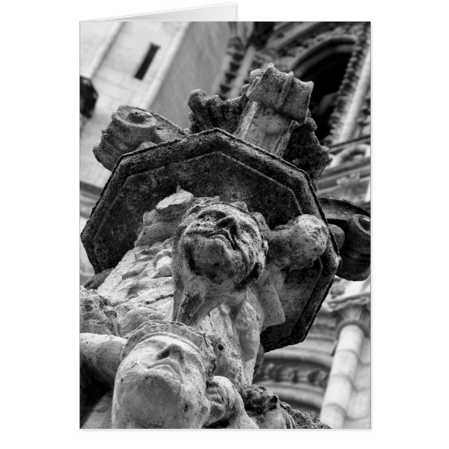 Facturen op de kathedraal kaart (Voorkant)