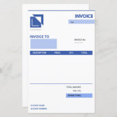 Factuur (Voorkant / Achterkant)