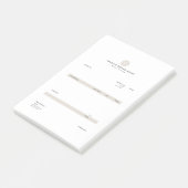 factuur ontwerp post-it® notes (Schuin)