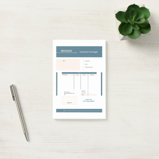 factuur post-it® notes (Kantoor)