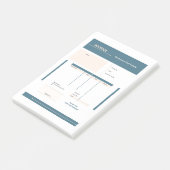 factuur post-it® notes (Schuin)