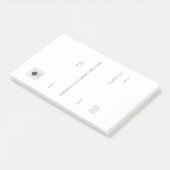 factuur post-it® notes (Schuin)
