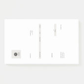 factuur post-it® notes (Voorkant)