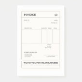 factuur post-it® notes (Voorkant)