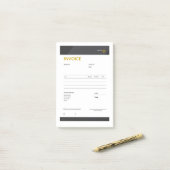 factuur post-it® notes (Op bureau)