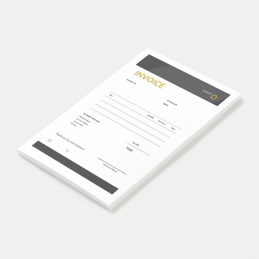 factuur post-it® notes (Schuin)