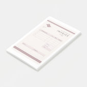 factuur post-it® notes (Schuin)