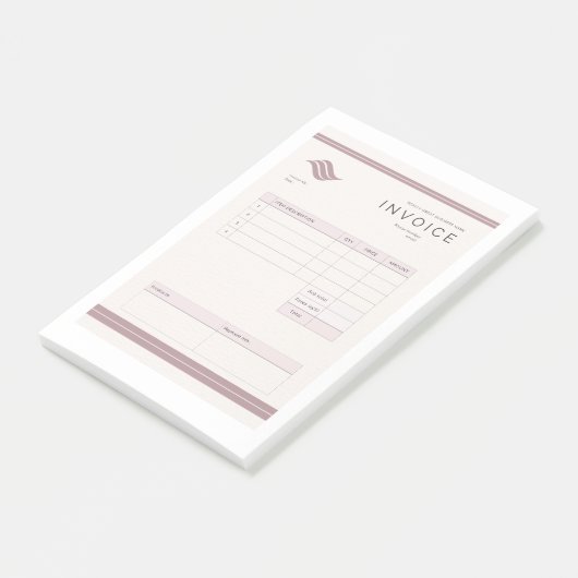 factuur post-it® notes (Schuin)