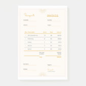 factuur post-it® notes (Voorkant)