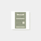 factuur post-it® notes (Voorkant)