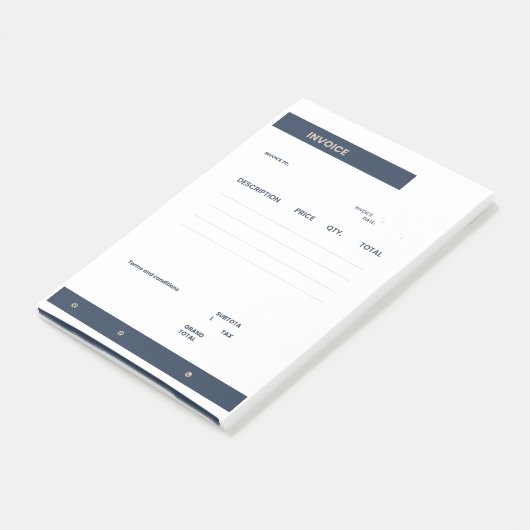 factuur post-it® notes (Schuin)