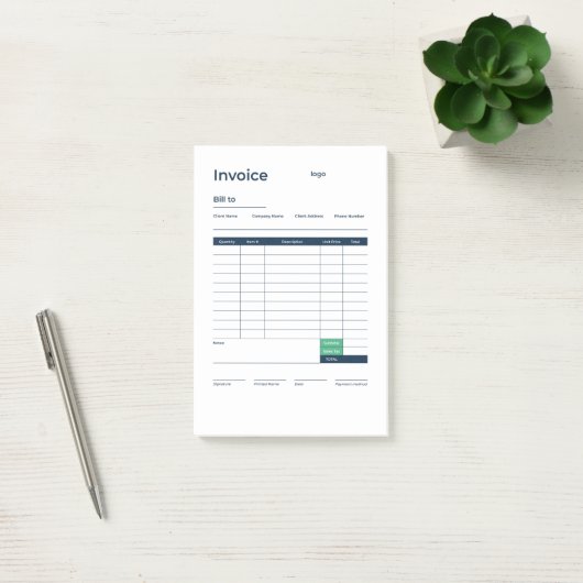 factuur post-it® notes (Kantoor)