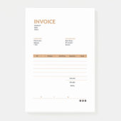 factuur post-it® notes (Voorkant)