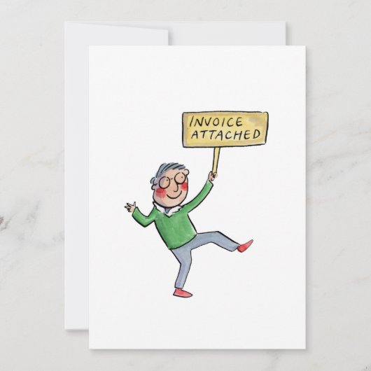 Factuurbijlage Kaart (Voorkant)