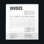 Factuurformulier Bedrijfstabel Voeg Logo-blocnote  Notitieblok<br><div class="desc">Formulier Business Quotting,  Factuur of Sales Receipt Order Form,  u kunt uw logo toevoegen</div>