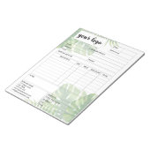 Factuurformulier voor zakelijke verkoop, Logo toev Notitieblok (Schuin)