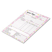 Factuurformulier voor zakelijke verkoop, Logo toev Notitieblok (Schuin)