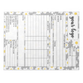 Factuurformulier voor zakelijke verkoop, Logo toev Notitieblok (Voorkant)