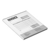 Factuurformulier Zakelijke Offerte Logo toevoegen  Notitieblok (Schuin)