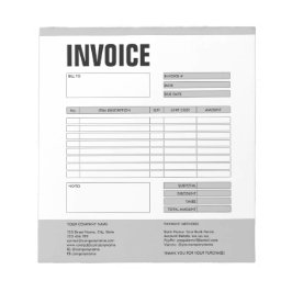 Factuurformulier Zakelijke Offerte Logo toevoegen  Notitieblok