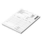 Factuurformulier Zakelijke Offerte Logo toevoegen Notitieblok (Linkerzijde)