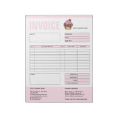 Factuurformulier Zakelijke prijsopgave Bakkerijcak Notitieblok (Linkerzijde)