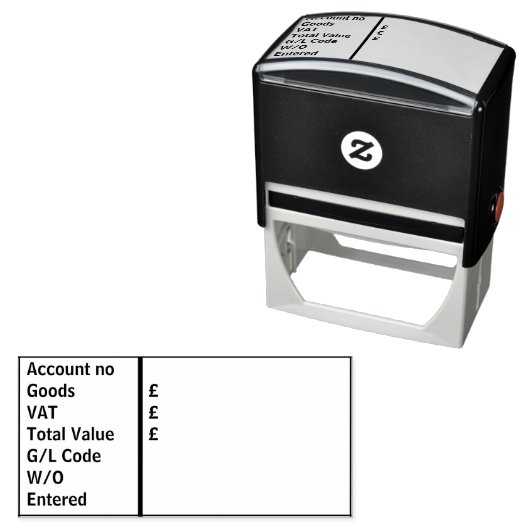 Factuurverwerking Zelfinktende Stempel (In situ)