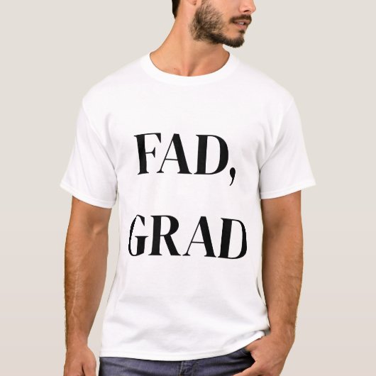 FAD, AFSTUDEERDER Afstuderen T-shirt (Voorkant)
