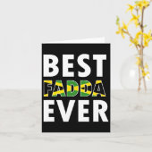 Fadda Ever Papa Vader Vaders Dag Kaart (Gele Bloem)