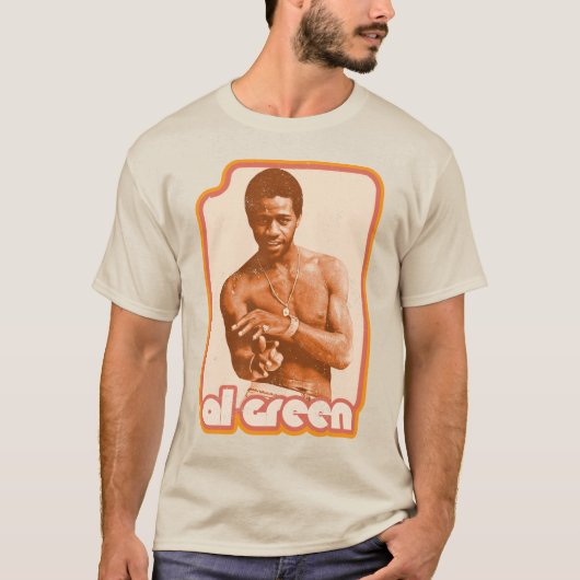  Fade Al Green Soul Music Singer T-shirt (Voorkant)