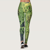 Fade Away 2 Abstracte Leggings (Achterkant)