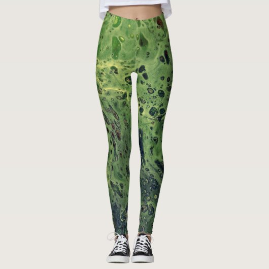 Fade Away 2 Abstracte Leggings (Voorkant)