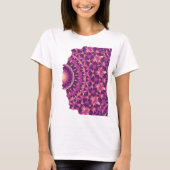 Fade Away Tiling Pattern T-shirt (Voorkant)