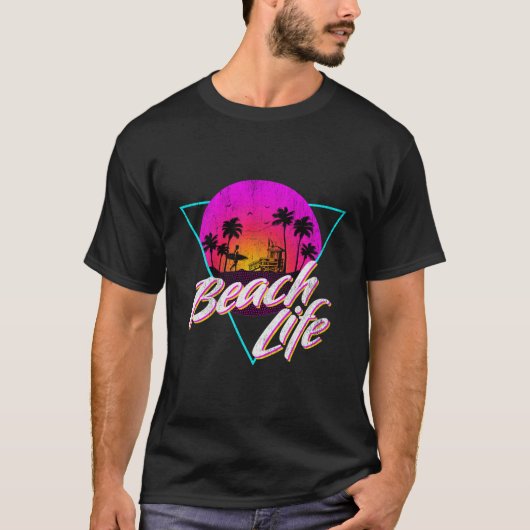 Fade Beach Life T-shirt (Voorkant)