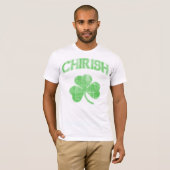 Fade Chirish Shamrock St Patrick's Day T-shirt (Voorkant volledig)
