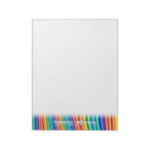 Fade Rainbow-Notitieblok - Colorful Thouting-ontwe Notitieblok (Linkerzijde)