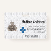 Fade-Resistant PVC Badge – Medewerker.Event.Horizo (Voorkant)