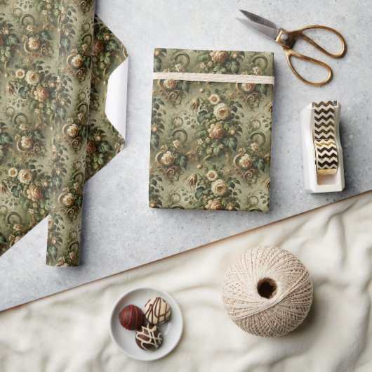 Fade to Grace - Gotische barok Cadeaupapier (Crafts)