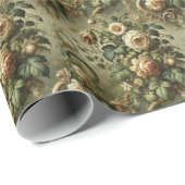 Fade to Grace - Gotische barok Cadeaupapier (Rol Hoek)