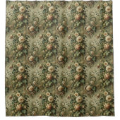 Fade to Grace - Gotische barok Douchegordijn (Voorkant)