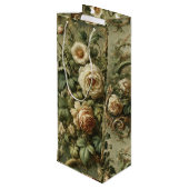 Fade to Grace - Gotische barok Wijn Cadeautas (Achterkant Gekanteld)