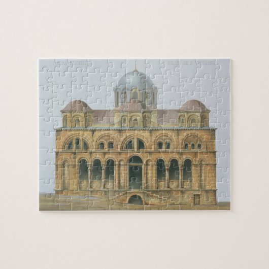Fade van Mefa Dzamissi, de kerk van St. Theodor Legpuzzel (Horizontaal)